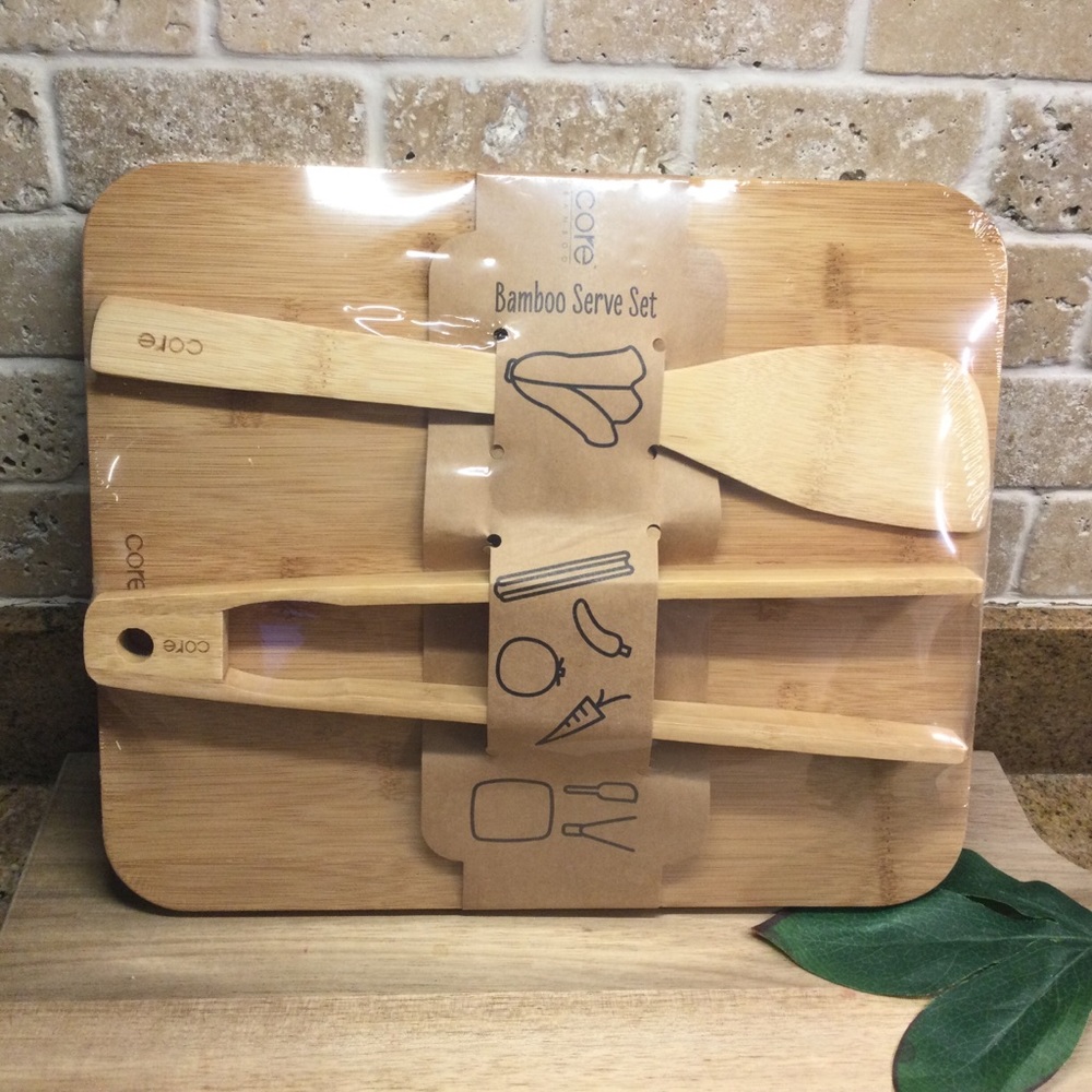 New Core Bamboo Serve Set